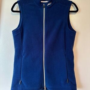 KJUS Women's Maxima Midlayer Navy Golf Vest